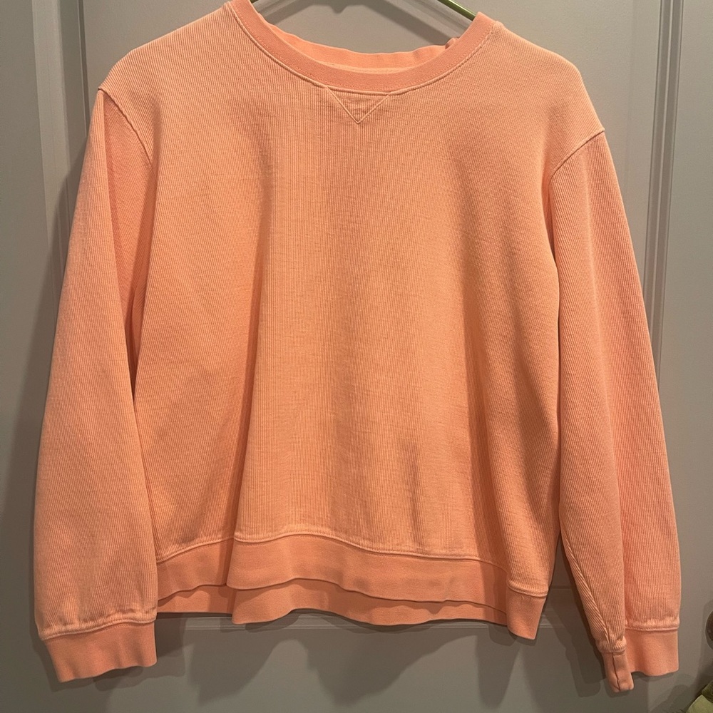 Coral Crew Neck Sweater